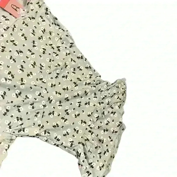 NWT BOOHOO PLUS UK Floral Smock Dress Plus Size 18 - Picture 4 of 7